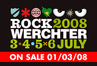 affiche rock werchter 2008